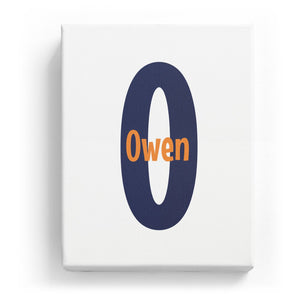 Owen Overlaid on O - Cartoony