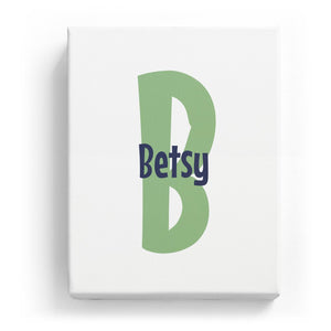 Betsy Overlaid on B - Cartoony