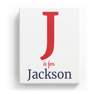 J is for Jackson - Classic