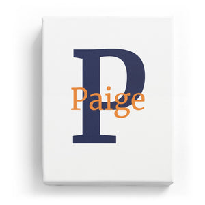 Paige Overlaid on P - Classic