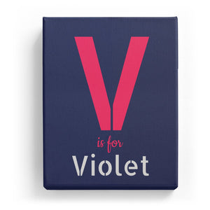 V is for Violet - Stylistic