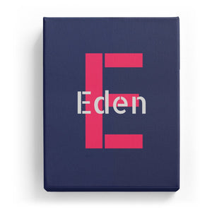 Eden Overlaid on E - Stylistic