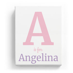 A is for Angelina - Classic