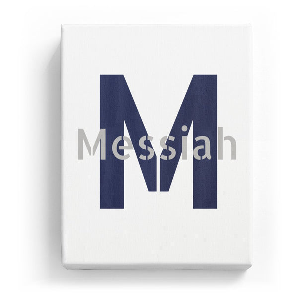 Messiah Overlaid on M - Stylistic