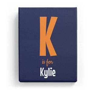K is for Kylie - Cartoony
