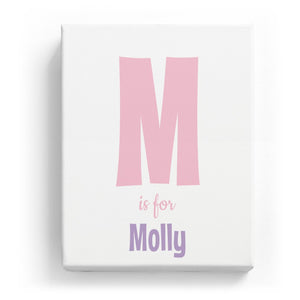 M is for Molly - Cartoony