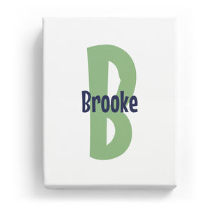Brooke Overlaid on B - Cartoony