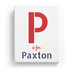 P is for Paxton - Stylistic