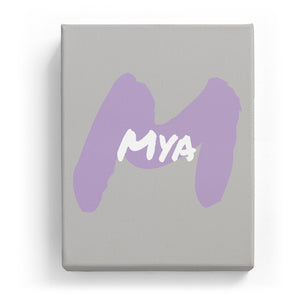 Mya Overlaid on M - Artistic