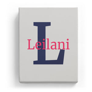 Leilani Overlaid on L - Classic