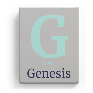G is for Genesis - Classic