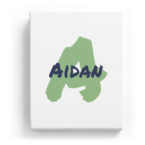 Aidan Overlaid on A - Artistic