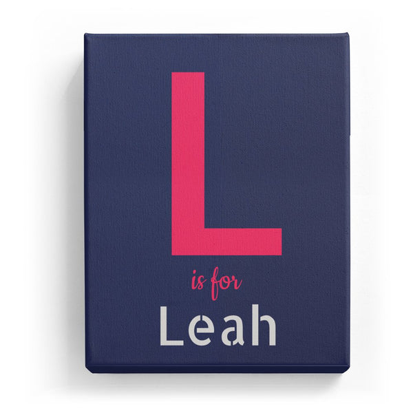 L is for Leah - Stylistic