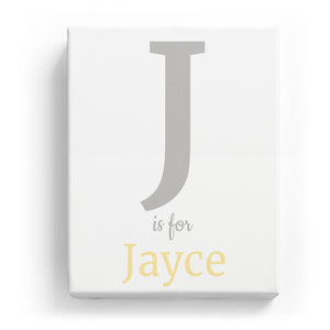 J is for Jayce - Classic