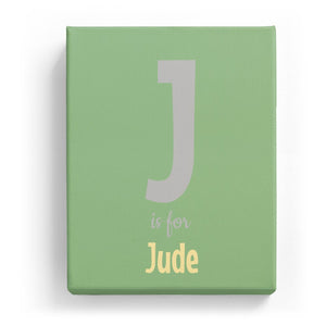 J is for Jude - Cartoony
