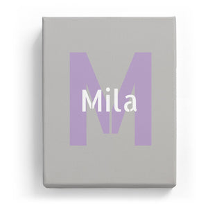 Mila Overlaid on M - Stylistic