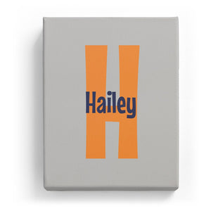 Hailey Overlaid on H - Cartoony