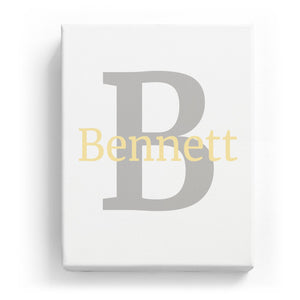 Bennett Overlaid on B - Classic