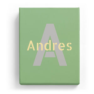 Andres Overlaid on A - Stylistic