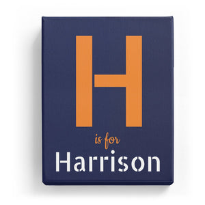 H is for Harrison - Stylistic