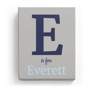 E is for Everett - Classic