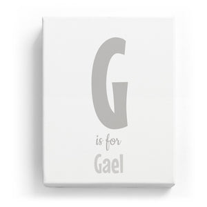 G is for Gael - Cartoony