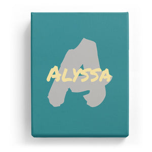 Alyssa Overlaid on A - Artistic
