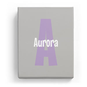 Aurora Overlaid on A - Cartoony