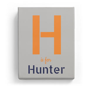 H is for Hunter - Stylistic