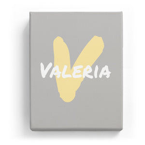 Valeria Overlaid on V - Artistic