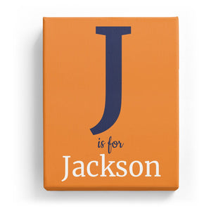 J is for Jackson - Classic