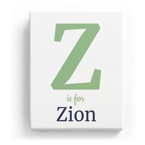 Z is for Zion - Classic