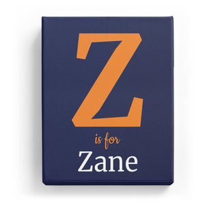 Z is for Zane - Classic