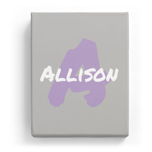 Allison Overlaid on A - Artistic