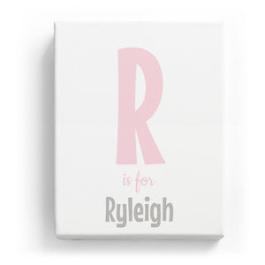 R is for Ryleigh - Cartoony