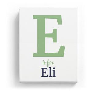 E is for Eli - Classic