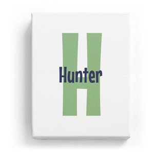 Hunter Overlaid on H - Cartoony