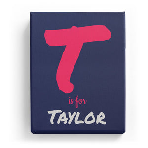 T is for Taylor - Artistic