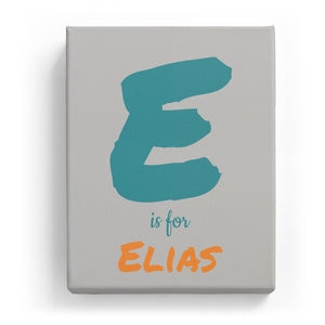 E is for Elias - Artistic