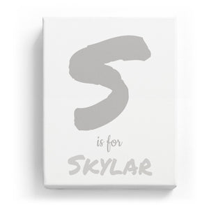 S is for Skylar - Artistic