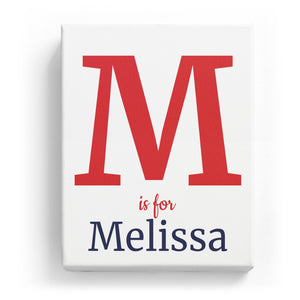 M is for Melissa - Classic