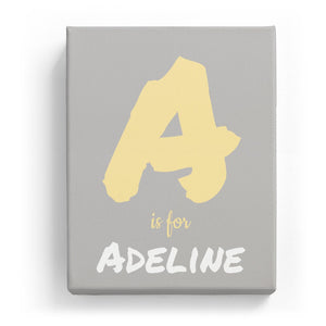 A is for Adeline - Artistic