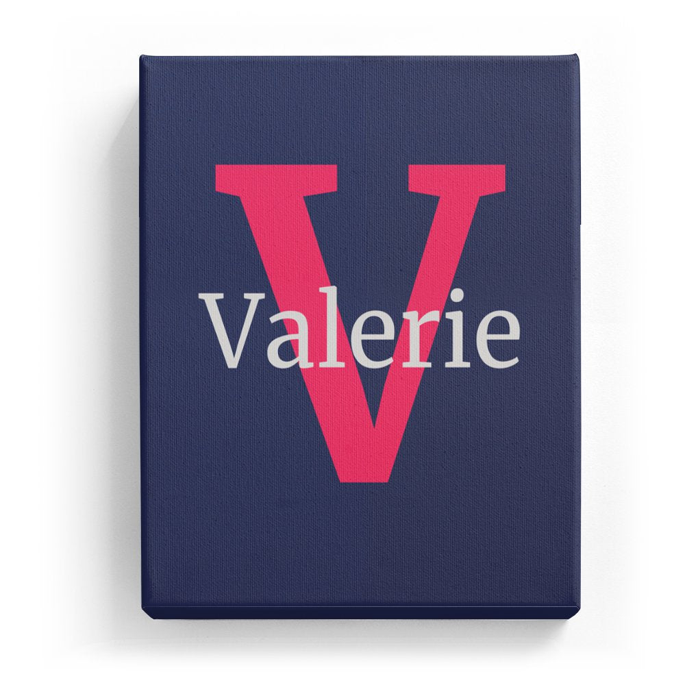 Valerie's Personalized Canvas Art