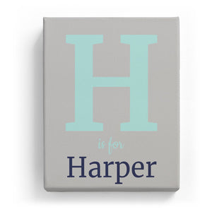 H is for Harper - Classic