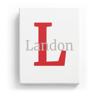 Landon Overlaid on L - Classic