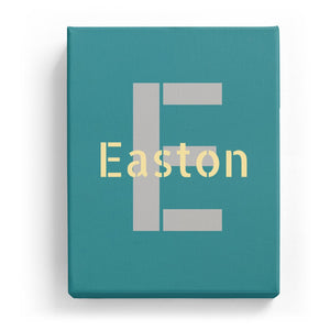 Easton Overlaid on E - Stylistic
