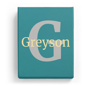 Greyson Overlaid on G - Classic