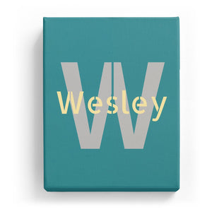 Wesley Overlaid on W - Stylistic