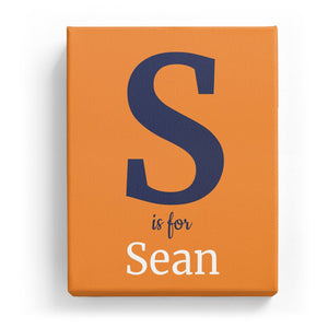 S is for Sean - Classic