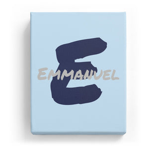Emmanuel Overlaid on E - Artistic